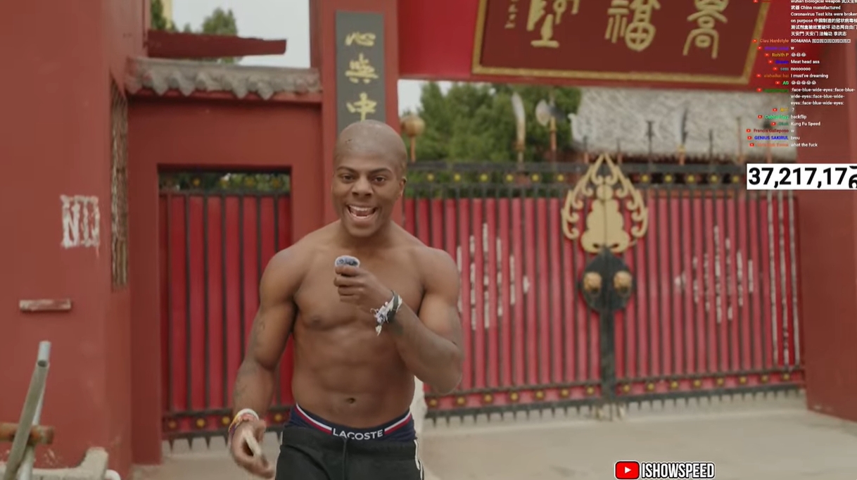 光頭造型！Speed中國行來到鄭州少林寺，上香拜佛學(xué)功夫